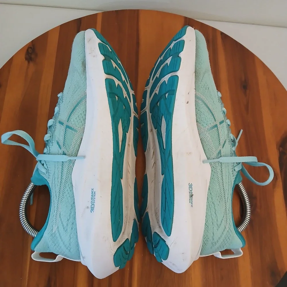 Asics GT-2000 13 Womens 8 Aqua Running Shoes Sneakers Training‎ Gym Lifestyle